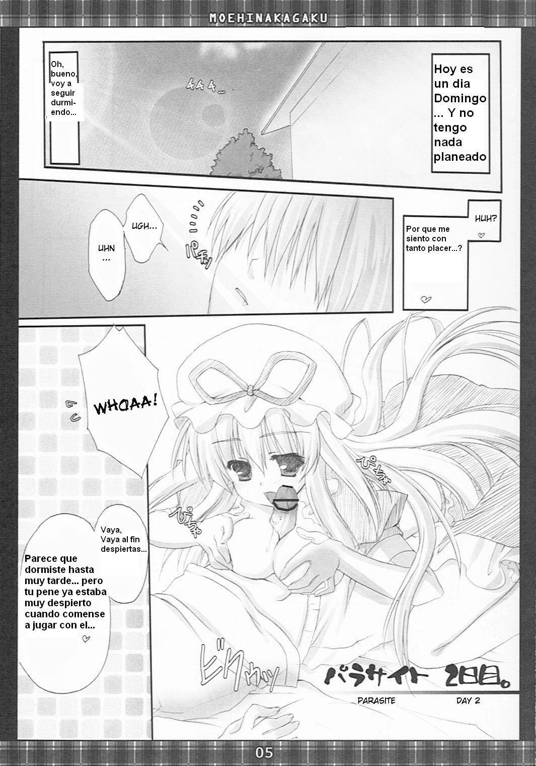 [Moehina Kagaku] - Whimsical Parasite 2 (Touhou) (Kurotao) (Spanish) page 5 full