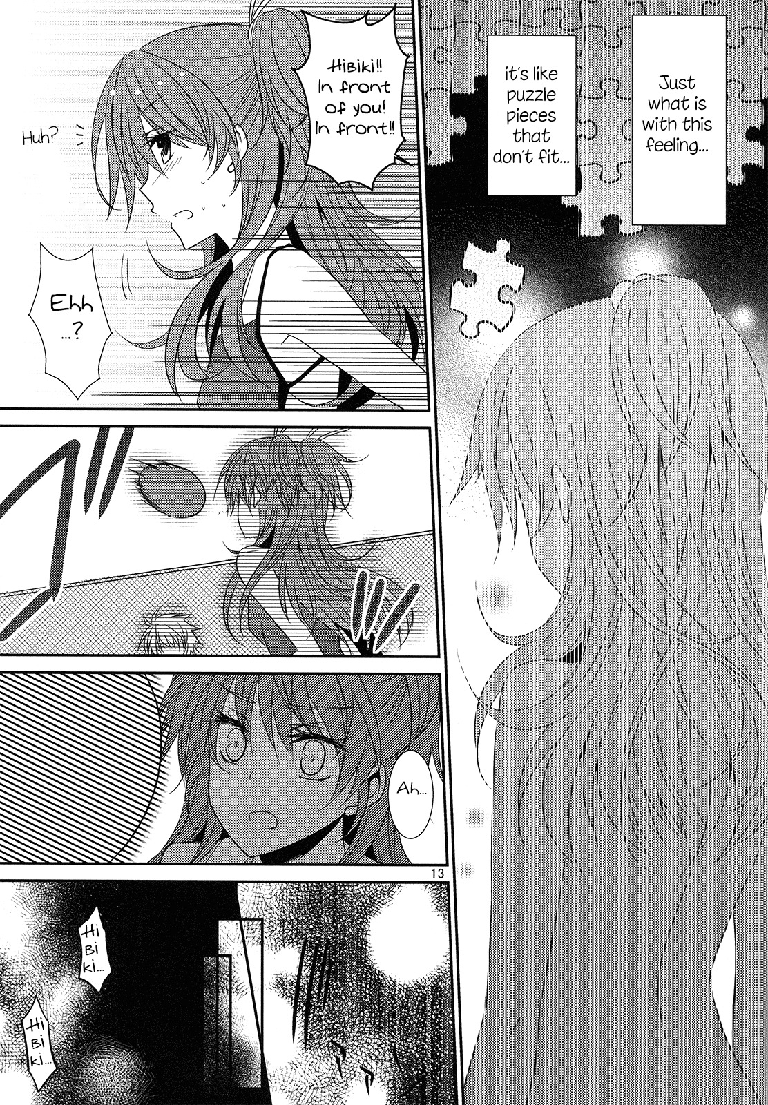 (C80) [434NotFound (isya)] 2 Become 1 (Suite PreCure) [English] [Yuri-ism] page 14 full