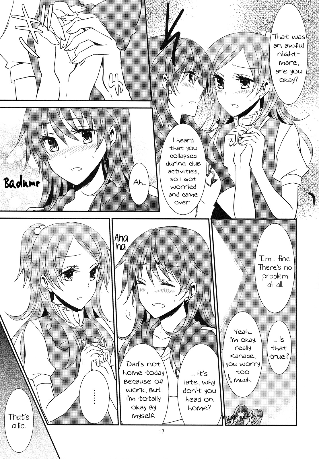 (C80) [434NotFound (isya)] 2 Become 1 (Suite PreCure) [English] [Yuri-ism] page 18 full