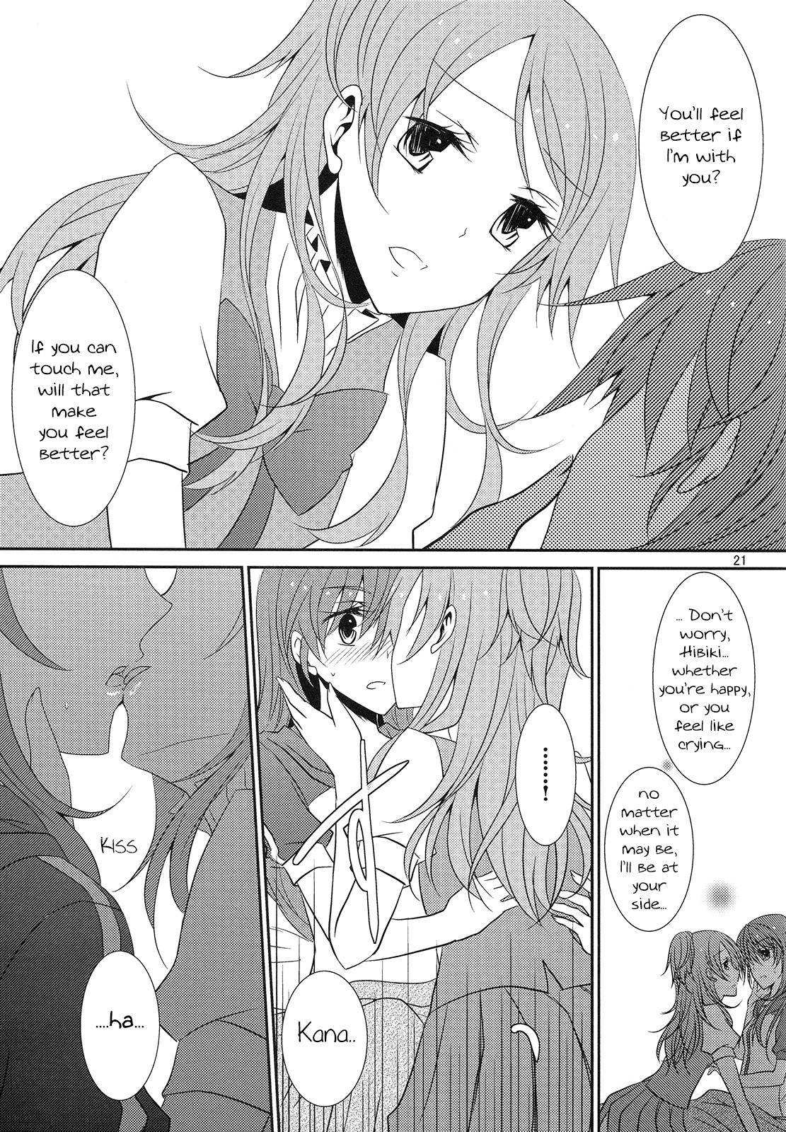 (C80) [434NotFound (isya)] 2 Become 1 (Suite PreCure) [English] [Yuri-ism] page 22 full