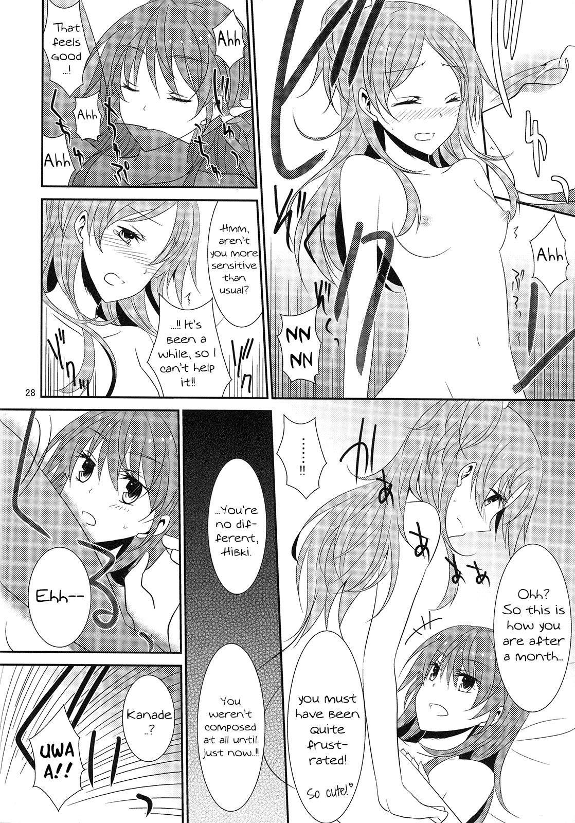 (C80) [434NotFound (isya)] 2 Become 1 (Suite PreCure) [English] [Yuri-ism] page 29 full