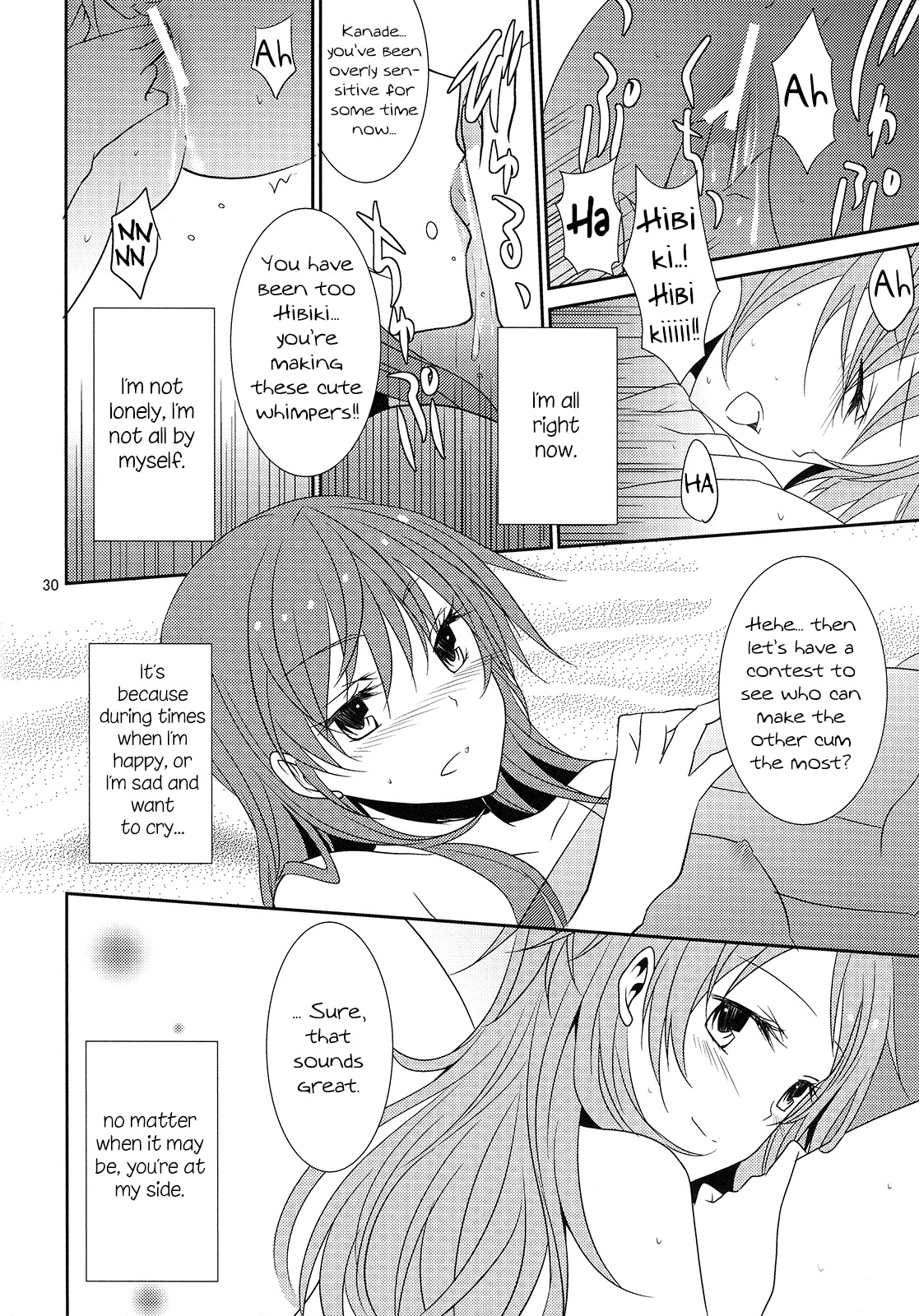 (C80) [434NotFound (isya)] 2 Become 1 (Suite PreCure) [English] [Yuri-ism] page 31 full