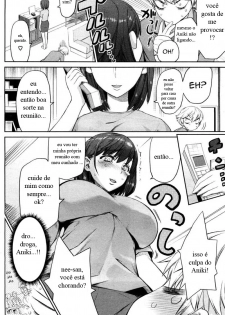 [Wamusato Haru] Nee-san Komarimasu (COMIC HOTMiLK 2011-06) [Portuguese-BR] [Krauser] - page 4