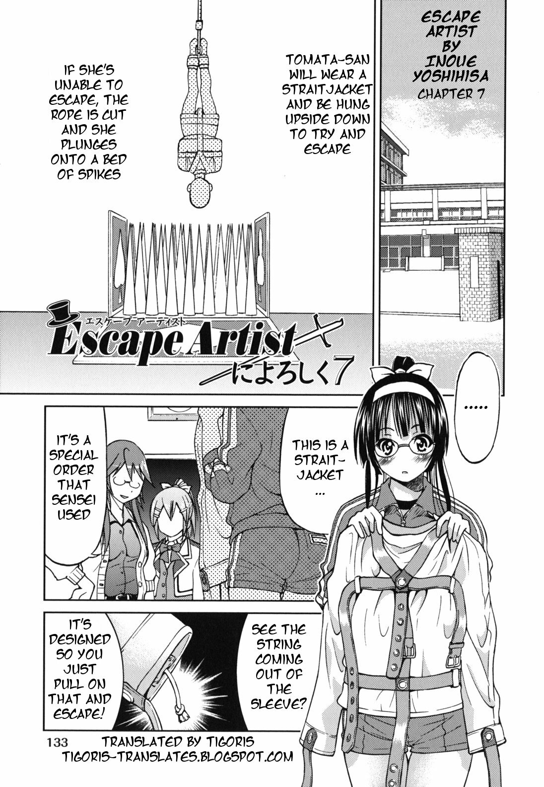 [Inoue Yoshihisa] Escape Artist Chp 7 -ENG- (Tigoris Translates) page 1 full