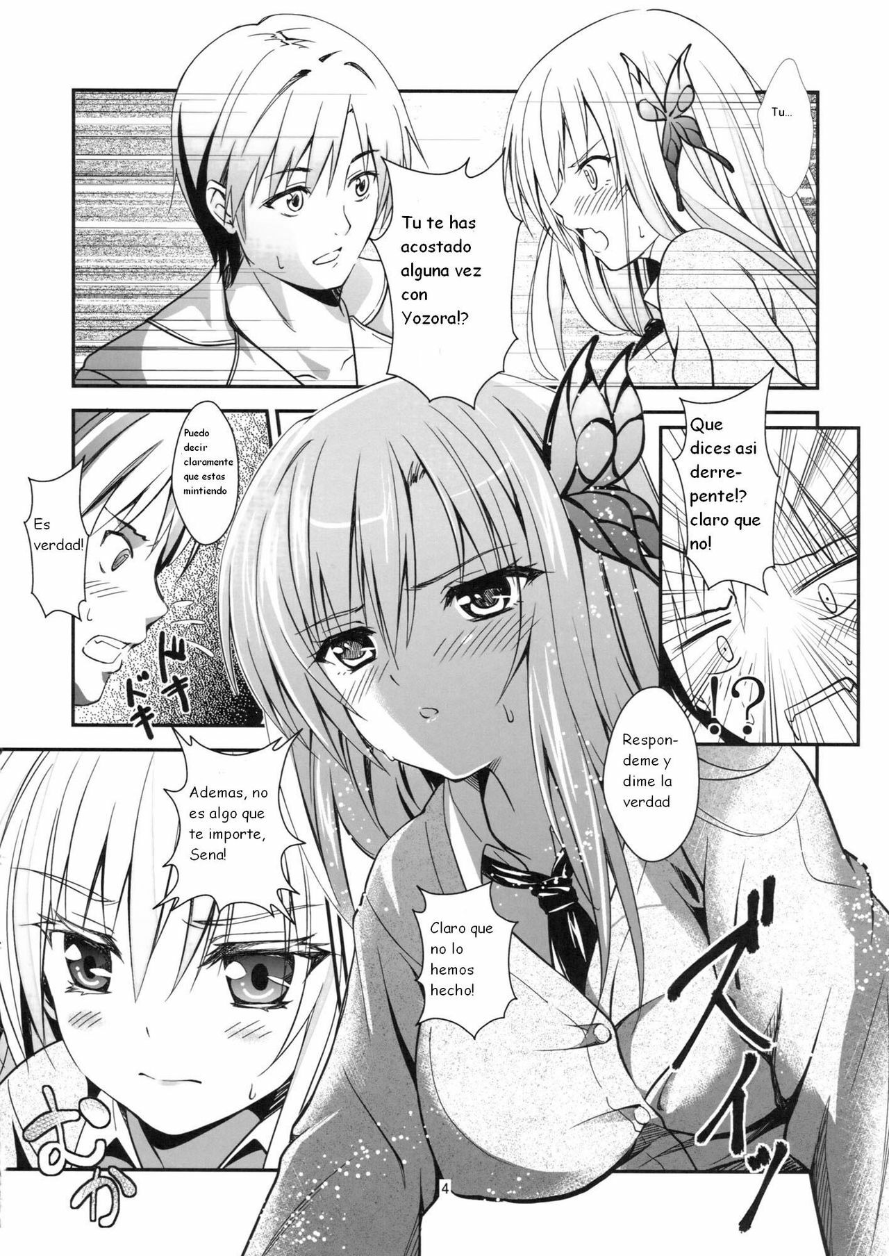 (CT19) [Kaigansen (Sakagami Umi)] Butterflies (Boku wa Tomodachi ga Sukunai) [Spanish] [Kurotao] page 6 full