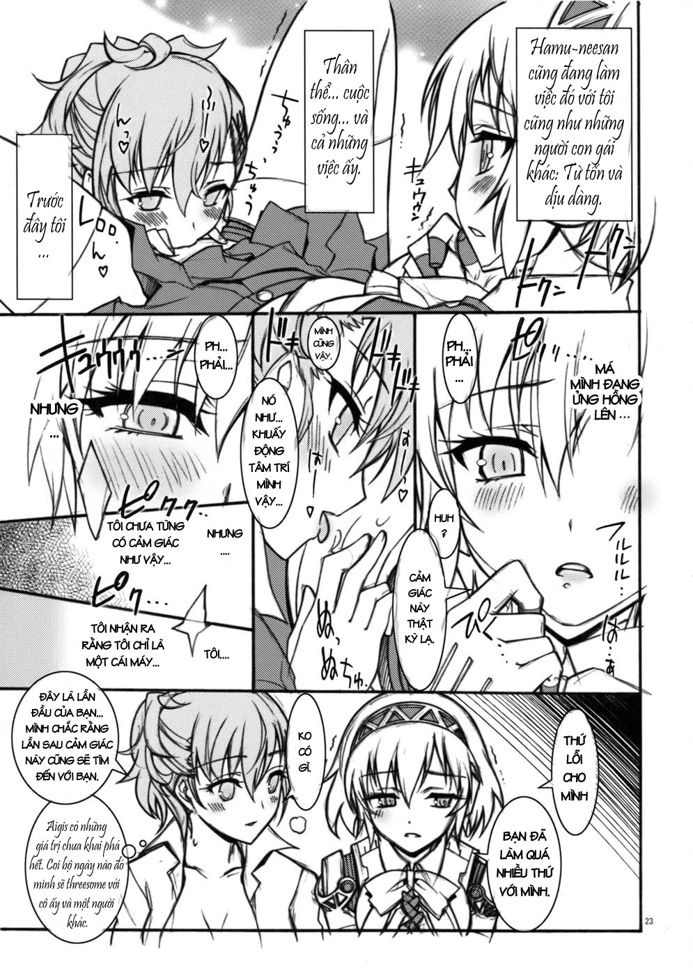 (C77) [Kaishaku] KAISHAKU P3P (Persona 3) [Vietnamese Tiếng Việt] page 21 full