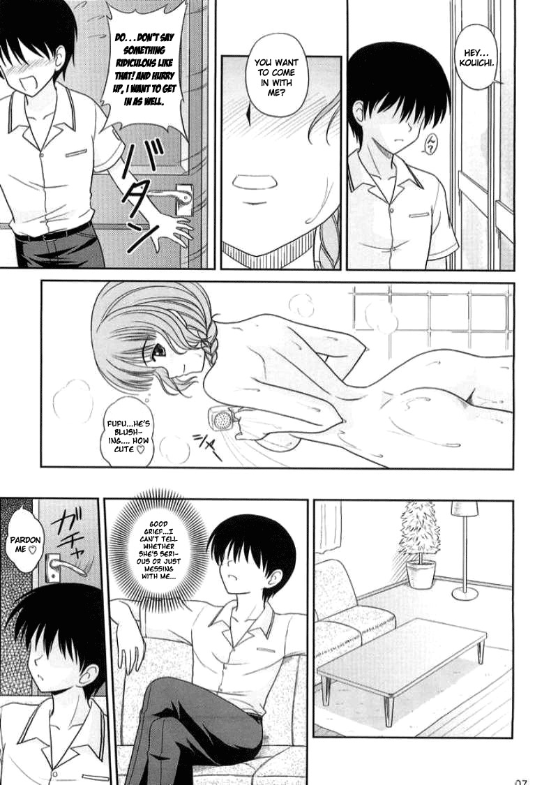 (C71) [CROSS-DO (Masakichi)] Kimi to Y-shirt to Watashi (KiMiKiSS) [English] [life4Kaoru] page 6 full