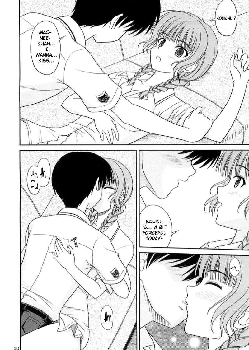 (C71) [CROSS-DO (Masakichi)] Kimi to Y-shirt to Watashi (KiMiKiSS) [English] [life4Kaoru] page 9 full