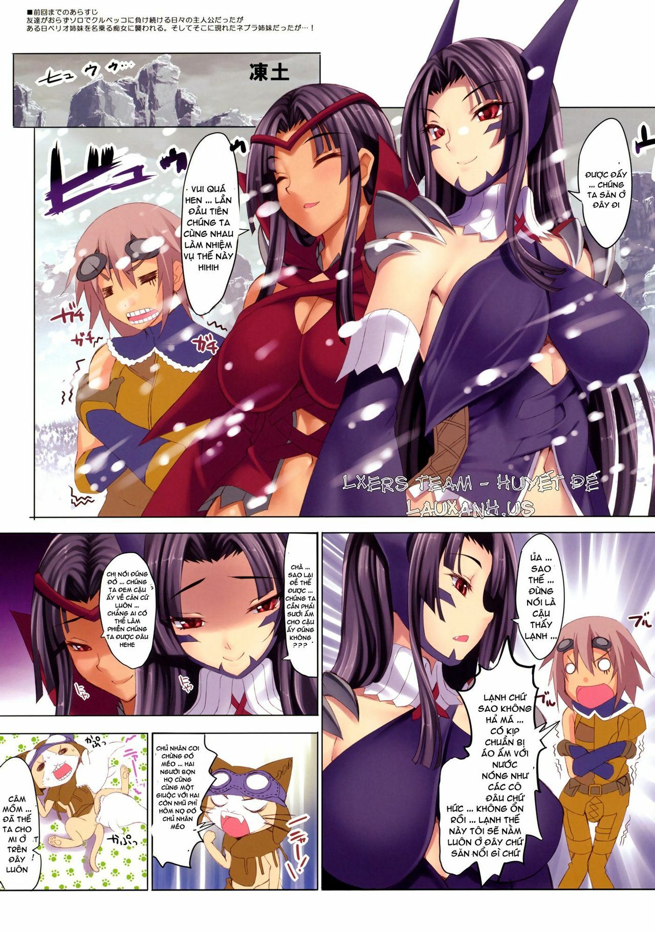 (C80) [Clesta (Cle Masahiro)] CL-orz 17 (Monster Hunter) [Vietnamese Tiếng Việt] [Team LXERS] [Decensored] page 3 full