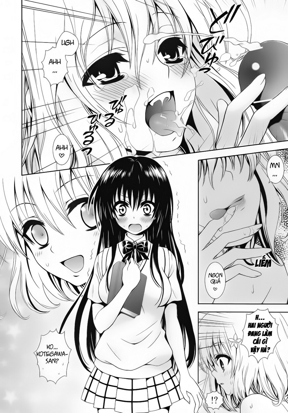 (C80) [ORENGE DICE (Fujino Mahiro)] IMPOSSIBLE! (To LOVE-Ru)[Vietnamese] page 14 full