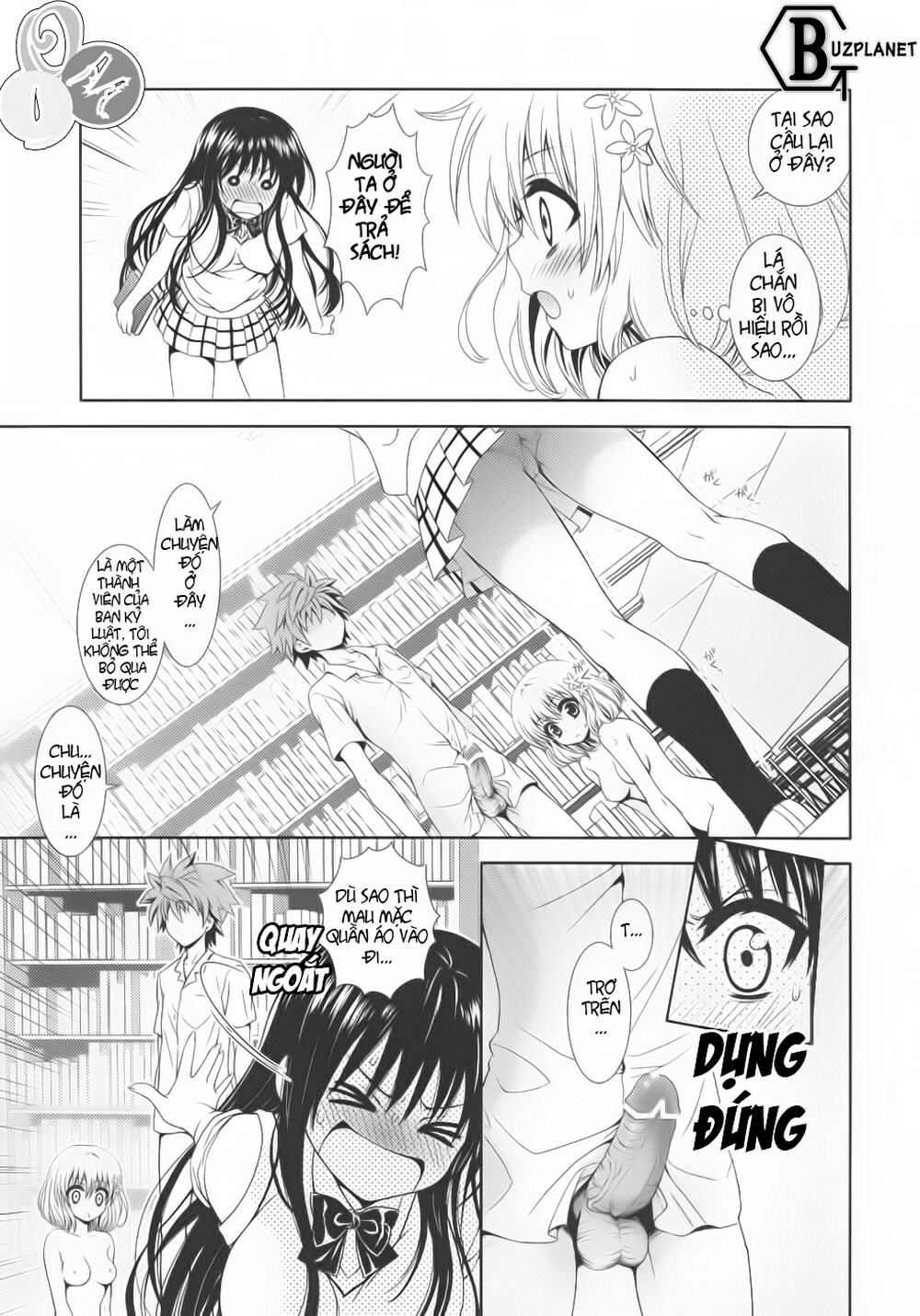 (C80) [ORENGE DICE (Fujino Mahiro)] IMPOSSIBLE! (To LOVE-Ru)[Vietnamese] page 15 full