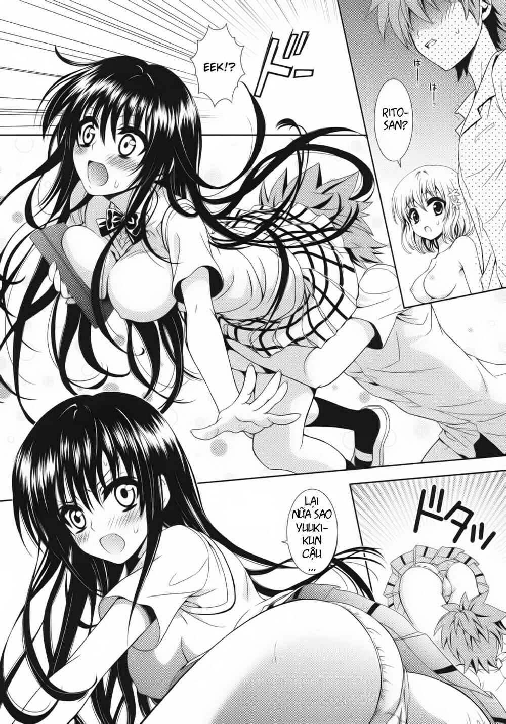 (C80) [ORENGE DICE (Fujino Mahiro)] IMPOSSIBLE! (To LOVE-Ru)[Vietnamese] page 16 full