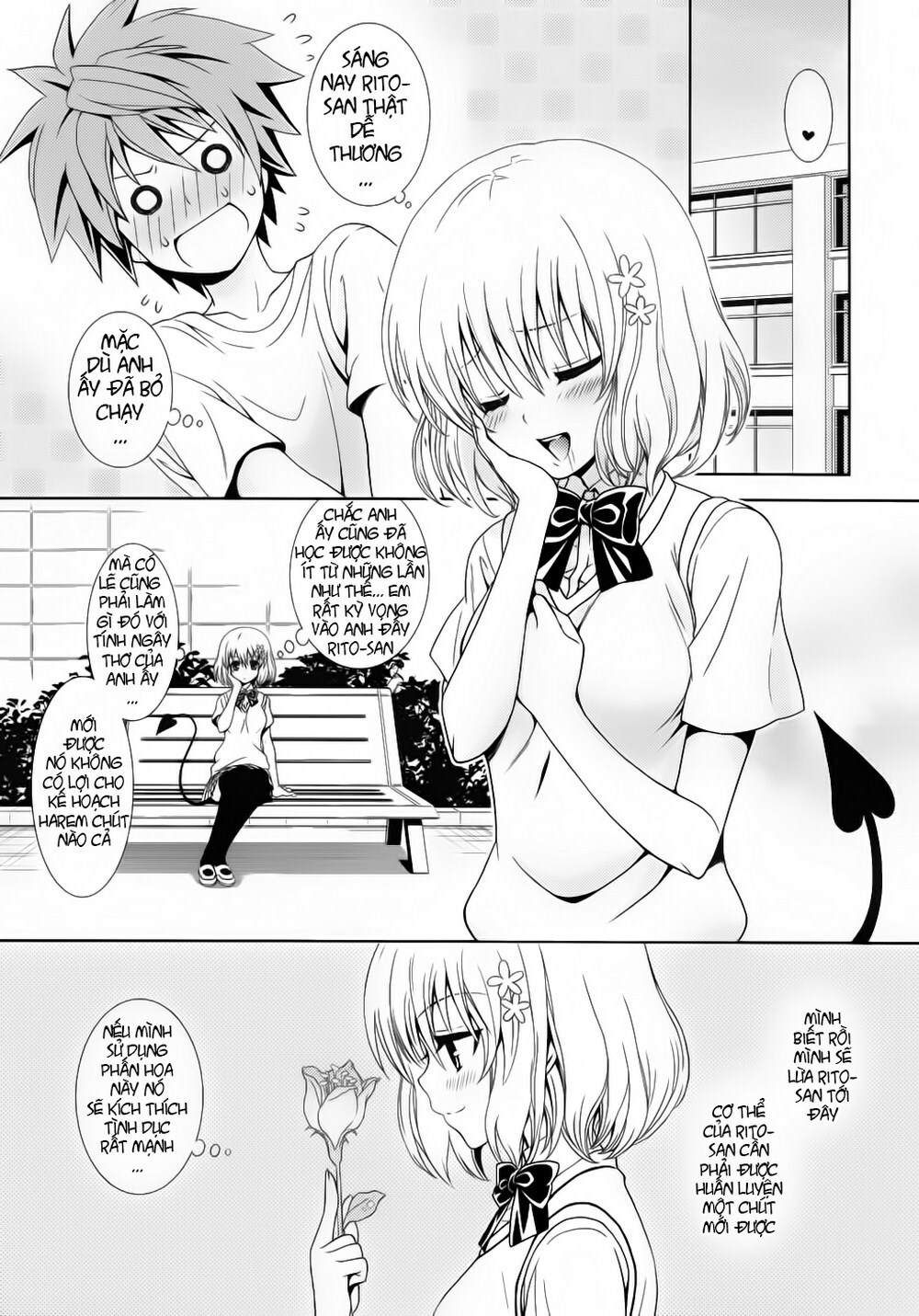 (C80) [ORENGE DICE (Fujino Mahiro)] IMPOSSIBLE! (To LOVE-Ru)[Vietnamese] page 7 full