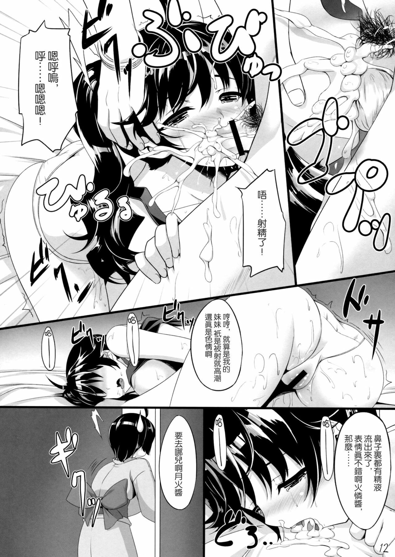 (COMIC1☆6) [In The Sky (Nakano Sora)] Boku no Panai Imouto-tachi (Nisemonogatari) [Chinese] [空気系★汉化] page 12 full