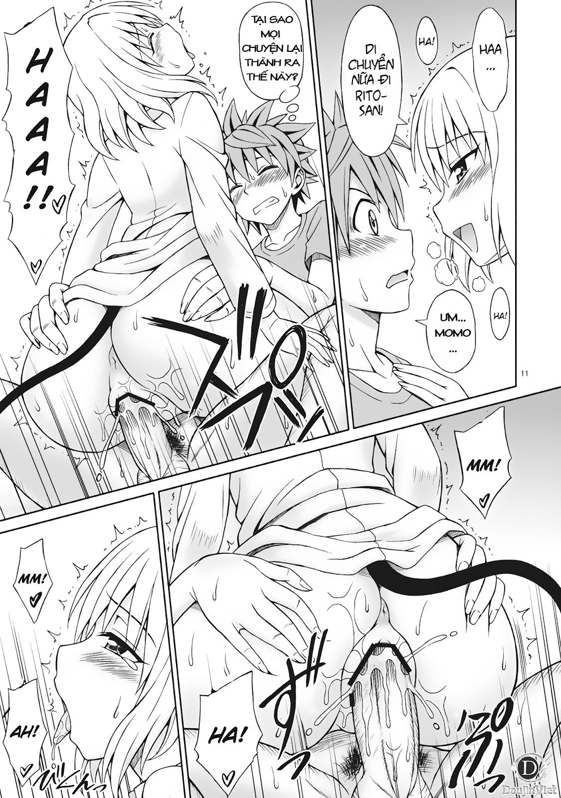 (COMIC1☆5) [Brain Dead (Eiji)] ToLOVEru TRIP! (To LOVE-Ru Darkness) [Vietnamese Tiếng Việt] [DoujinViet] page 11 full