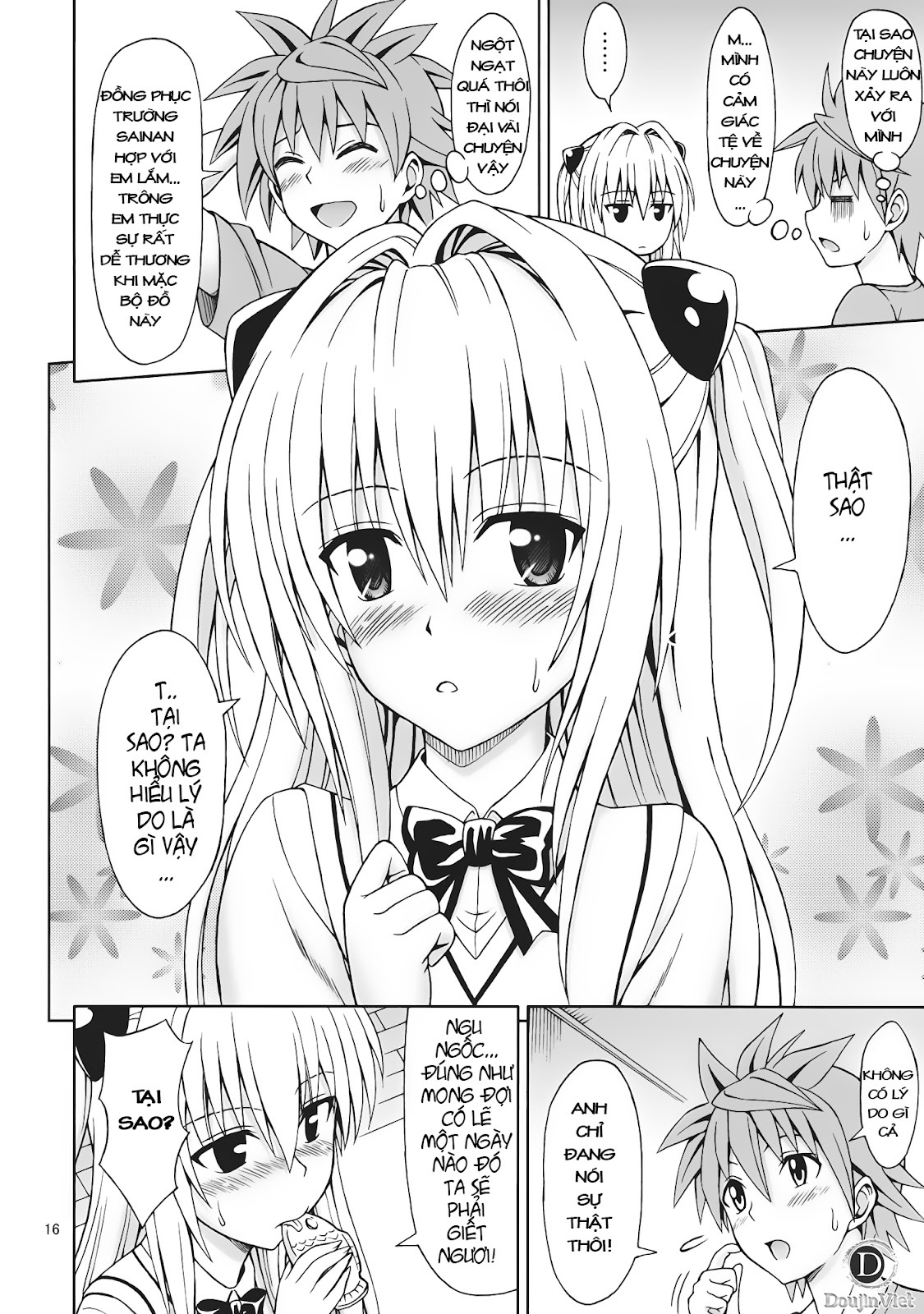 (COMIC1☆5) [Brain Dead (Eiji)] ToLOVEru TRIP! (To LOVE-Ru Darkness) [Vietnamese Tiếng Việt] [DoujinViet] page 16 full