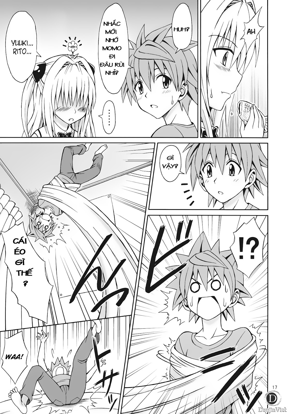 (COMIC1☆5) [Brain Dead (Eiji)] ToLOVEru TRIP! (To LOVE-Ru Darkness) [Vietnamese Tiếng Việt] [DoujinViet] page 17 full