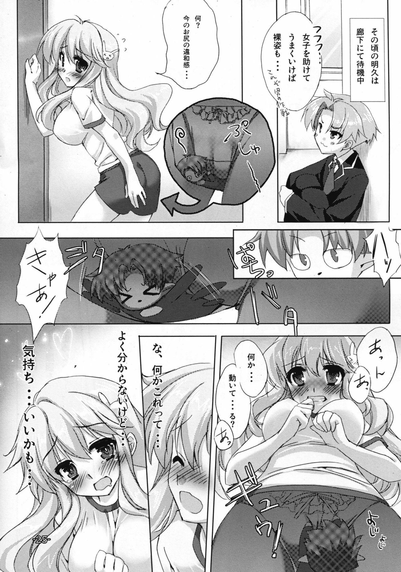 (C81) [Satsukinchi (Satsuki Misuzu)] Baka to Chinko to xxx (Baka to Test to Shoukanjuu) page 25 full