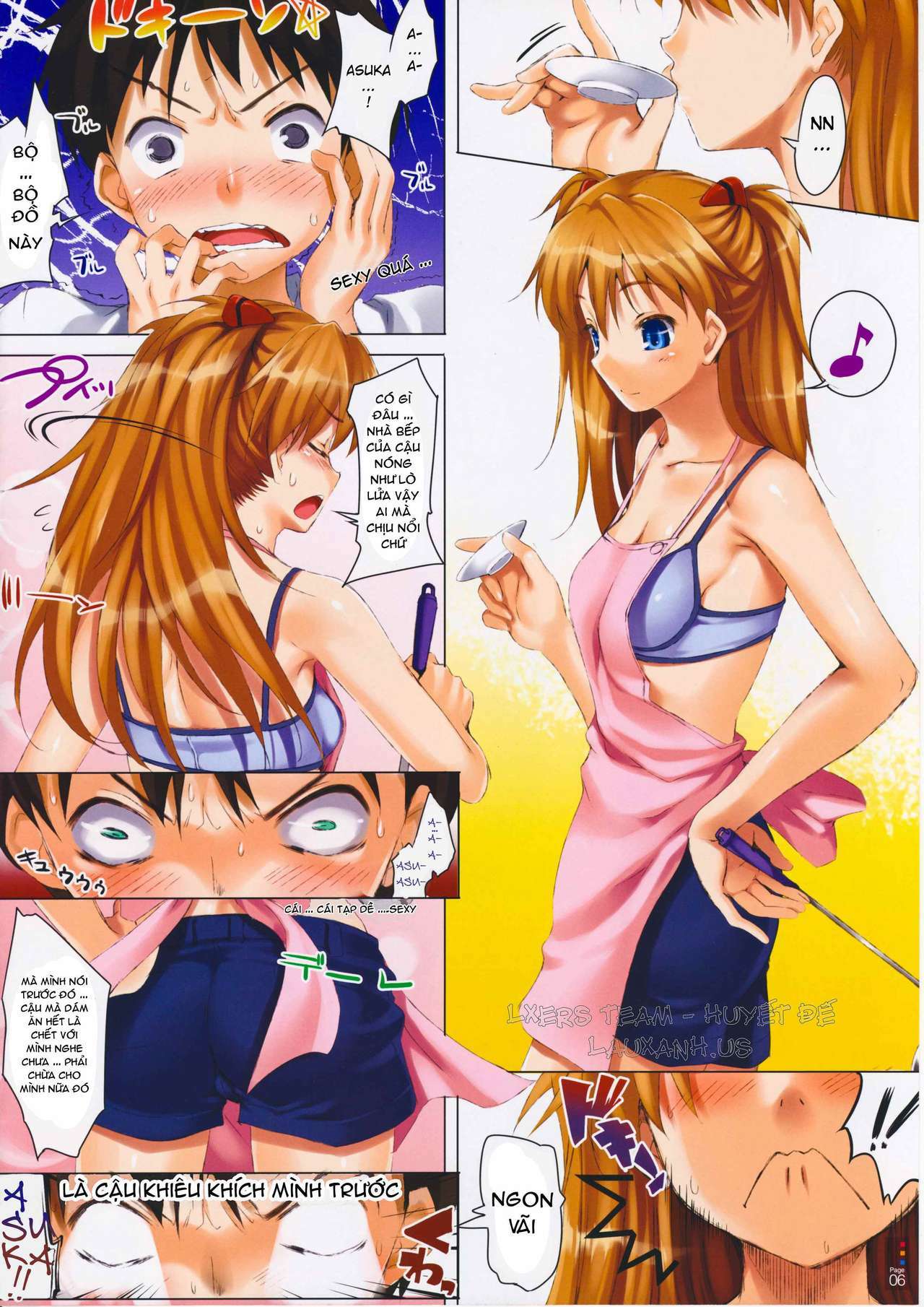 (C76) [Clesta (Cle Masahiro)] CL-orz:6.0 - you can (not) advance. (Rebuild of Evangelion) [Vietnamese Tiếng Việt] [Team LXERS] [Decensored] page 6 full