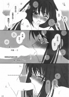 (COMIC1☆6) [Kokoro Shidoushitsu (Fusataka Sikibu)] Mahoutsukai no Hanayome no Yoru (Mahou Tsukai no Yoru) [Chinese] [苍羽之风个人汉化] - page 13