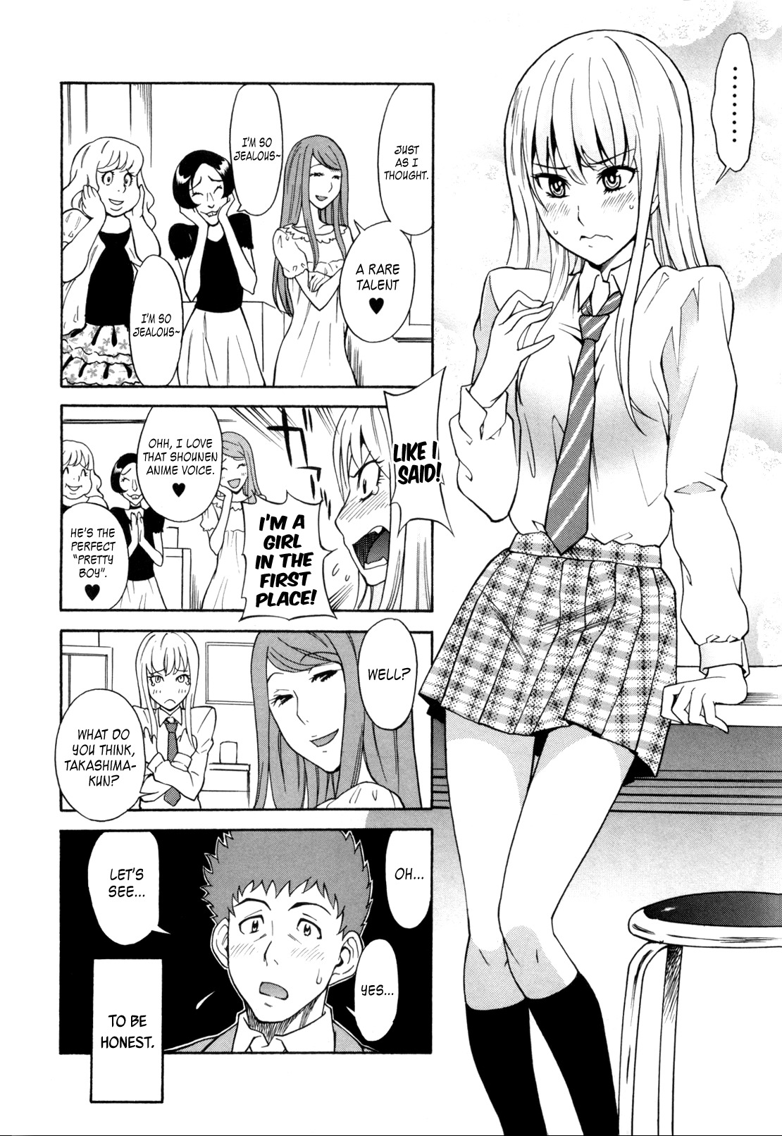 [Shiden Akira] Otokonoko ja Naishi!! (COMIC Masyo 2012-05) [English] =TV= page 4 full