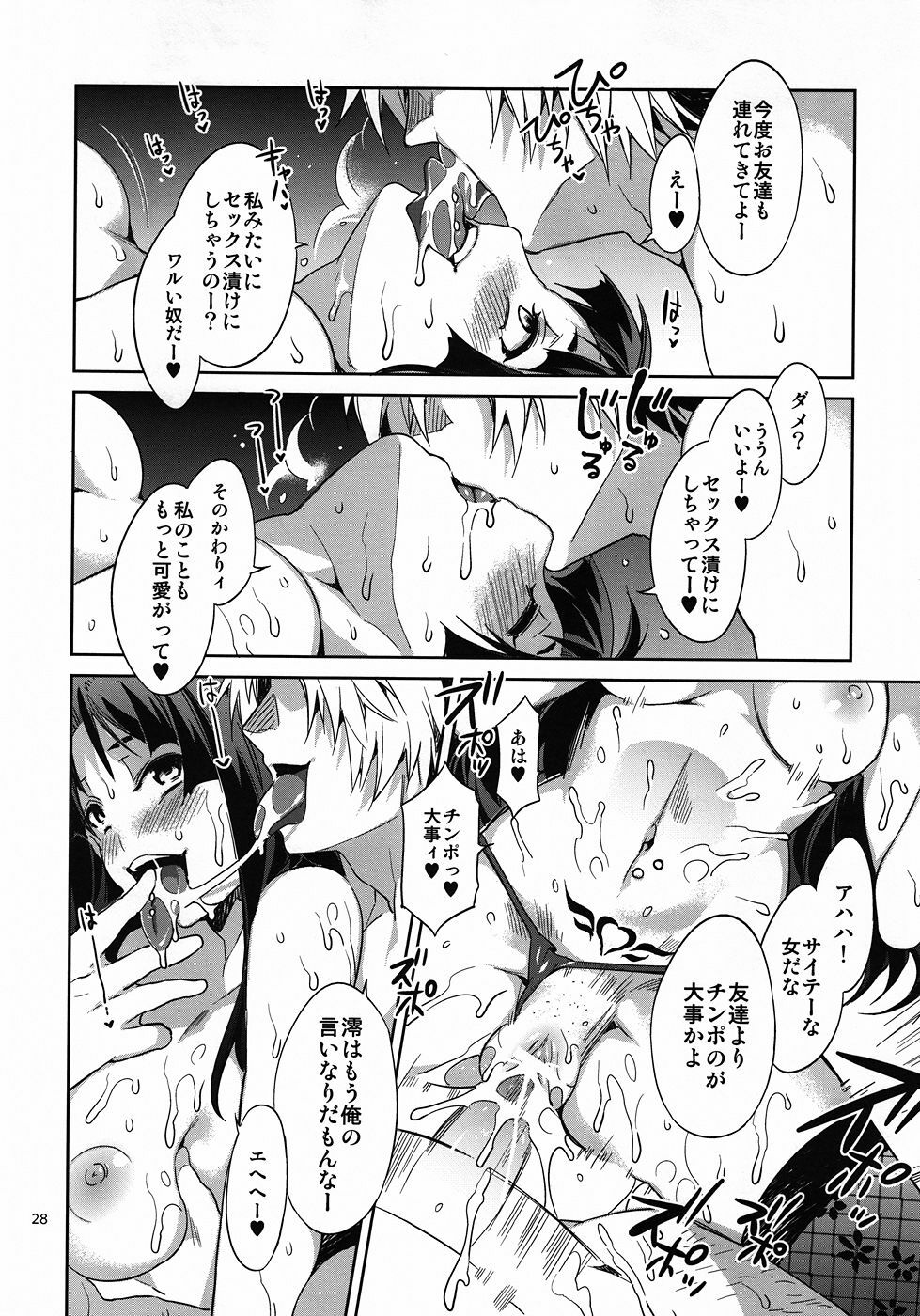 (C81) [Alice no Takarabako (Mizuryu Kei)] CHOROI-ONNA!! (K-ON!) page 27 full