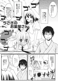 (C82) [Ryokucha Combo (Chameleon)] Usagi no Okusuriyasan (Touhou Project) - page 4