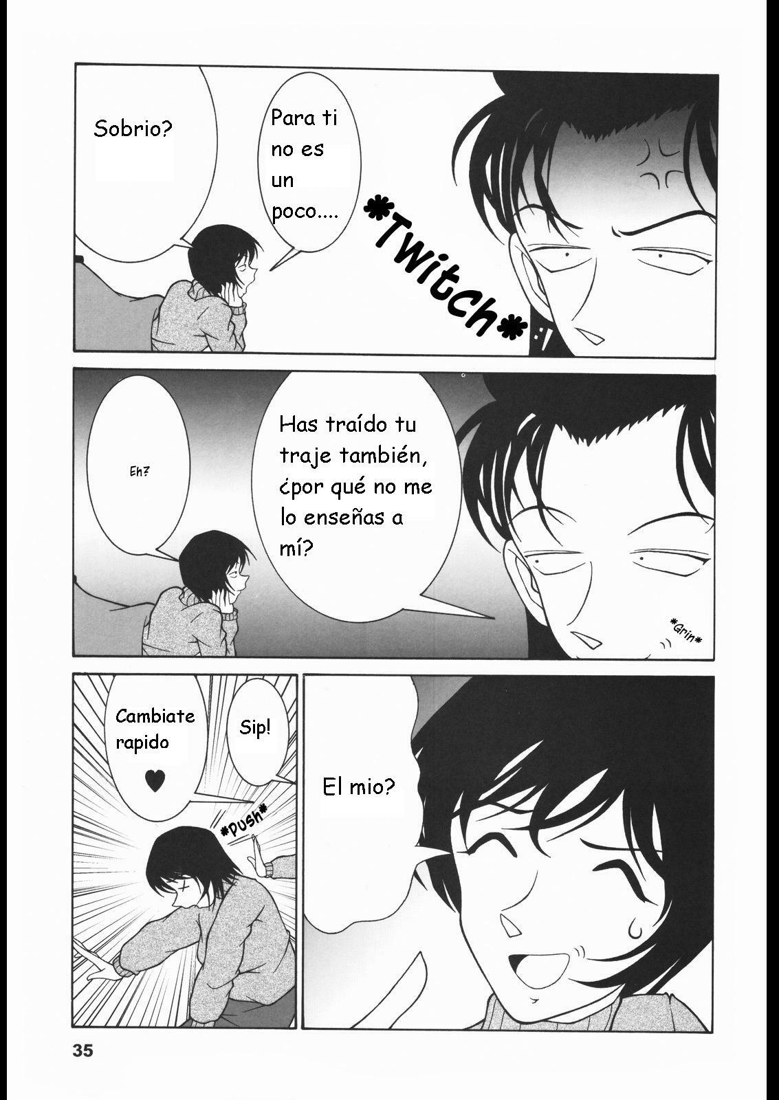 (C63) [Mengerekun (Karakuribee, Yuri Tohru, ZOL)] Potemayo vol. 1 (Meitantei Conan) [Spanish] [Kurotao] page 35 full