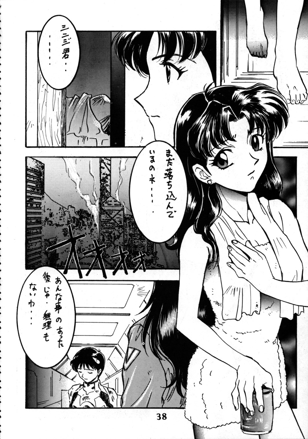 (Comic Castle 8) [STUDIO PAL (Nanno Koto, Hazuki Kaoru, Kenzaki Mikuri)] Delux Wanpaku Anime Zoukangou (Neon Genesis Evangelion) page 37 full