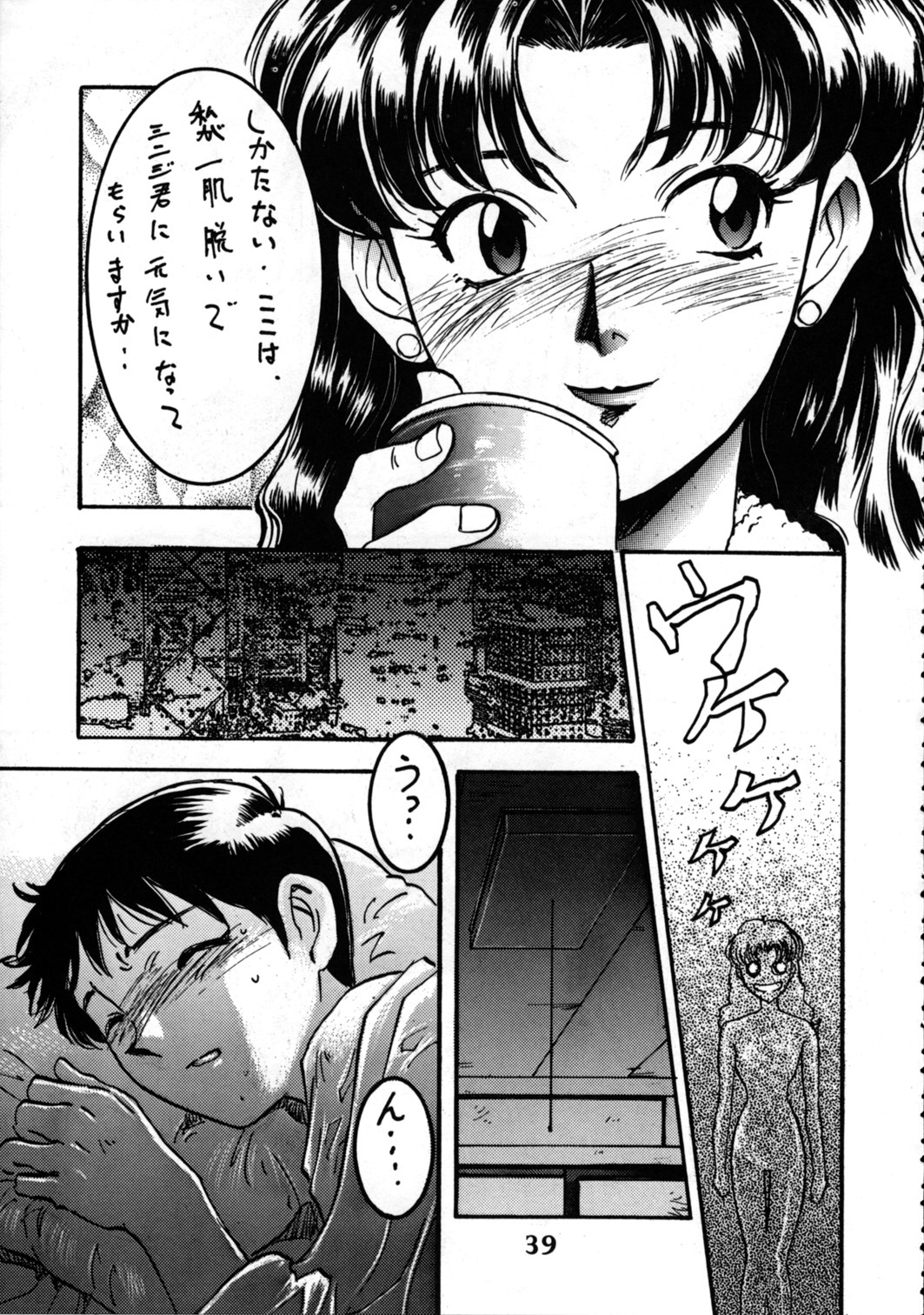 (Comic Castle 8) [STUDIO PAL (Nanno Koto, Hazuki Kaoru, Kenzaki Mikuri)] Delux Wanpaku Anime Zoukangou (Neon Genesis Evangelion) page 38 full