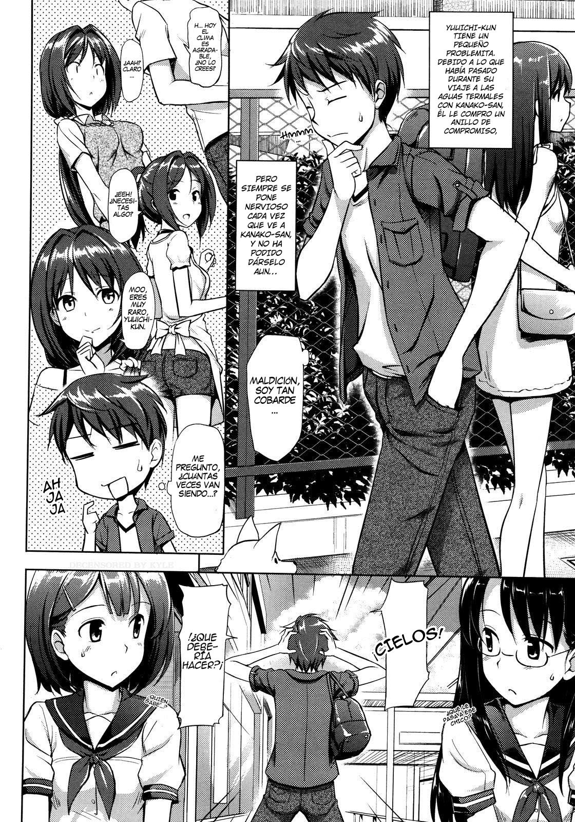 [TakayaKi] Musunde Hiraite ~Koketsubi~ (COMIC Megastore 2011-08) =HACHInF= (Spanish) page 2 full