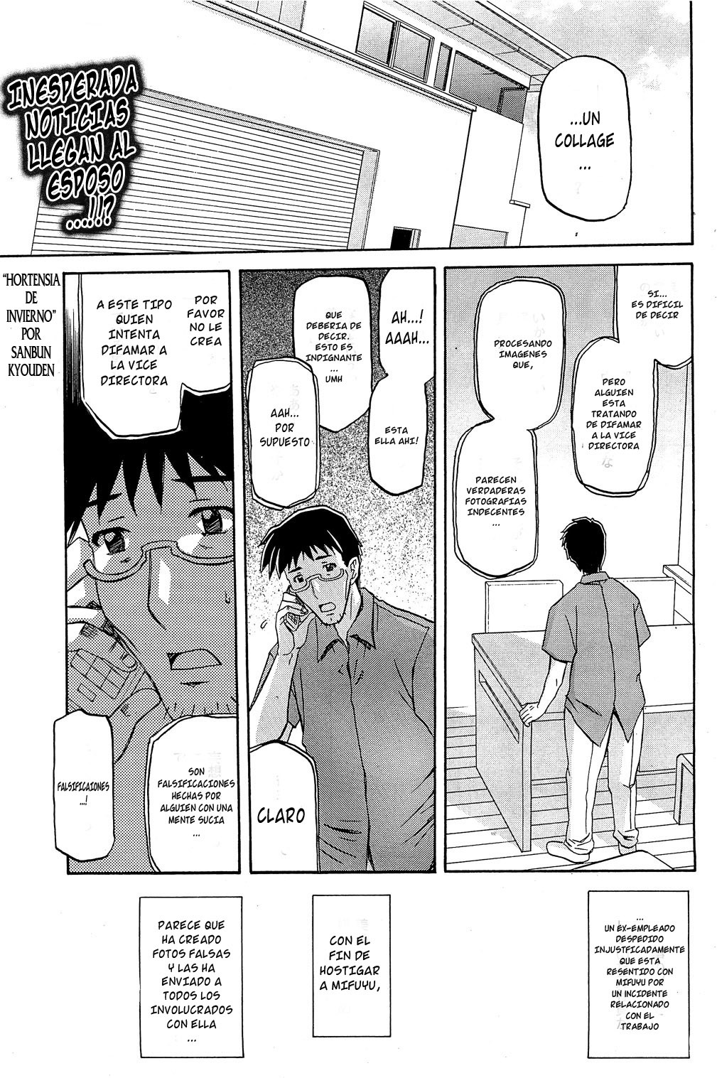 [Sanbun Kyoden] Fuyu no Ajisai | Hortensia de Invierno [Spanish] page 103 full