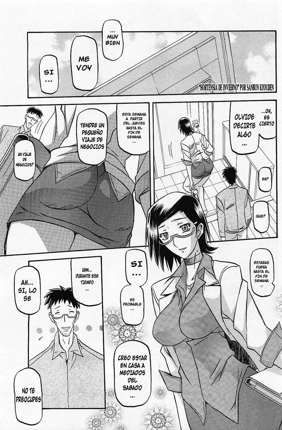 [Sanbun Kyoden] Fuyu no Ajisai | Hortensia de Invierno [Spanish] page 63 full