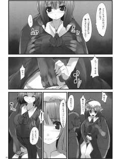 (C82) [Gokusaishiki, U.M.E.Project (Aya Shachou, ukyo_rst)] Girls In The Dark (Touhou Project) - page 22