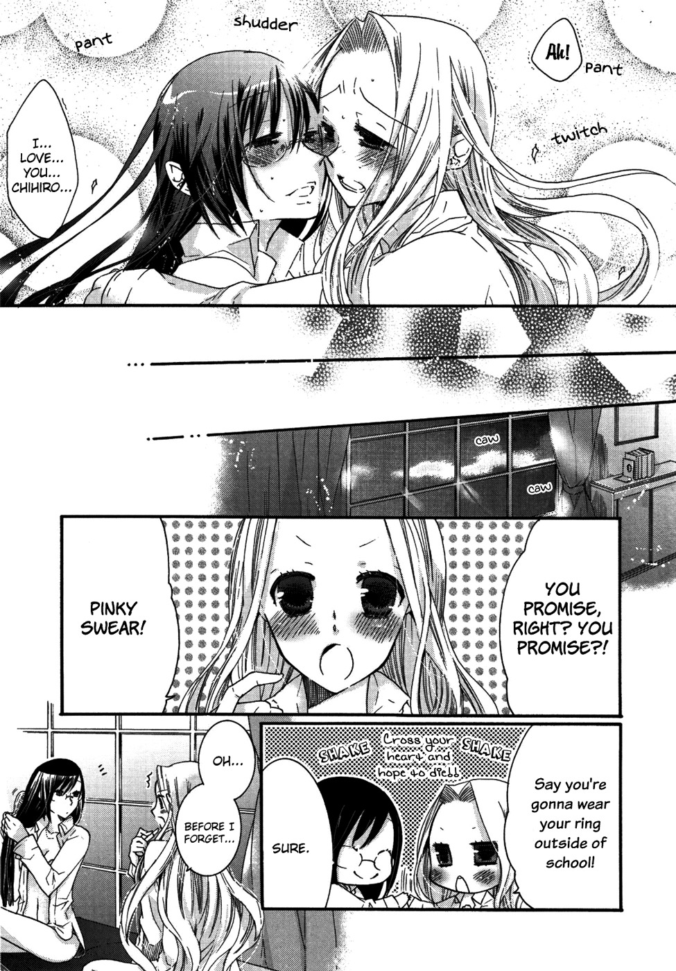 [Akuta Linco] Promise (Yuri-hime Wildrose Vol. 5) [English] [Lililicious] page 14 full