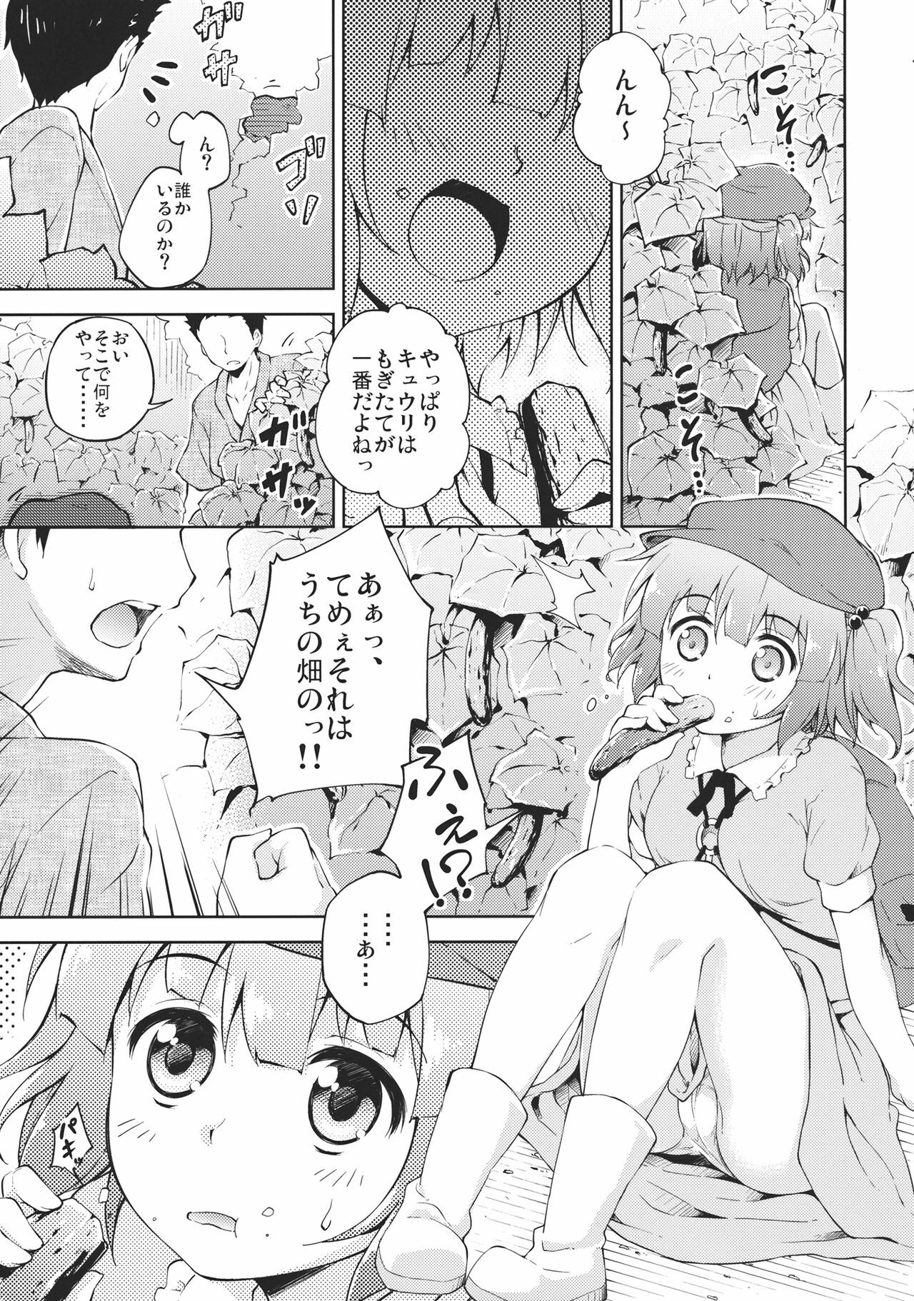 (C82) [Takoyaki-batake] Kyuuri Sommelier (Touhou Project) page 5 full