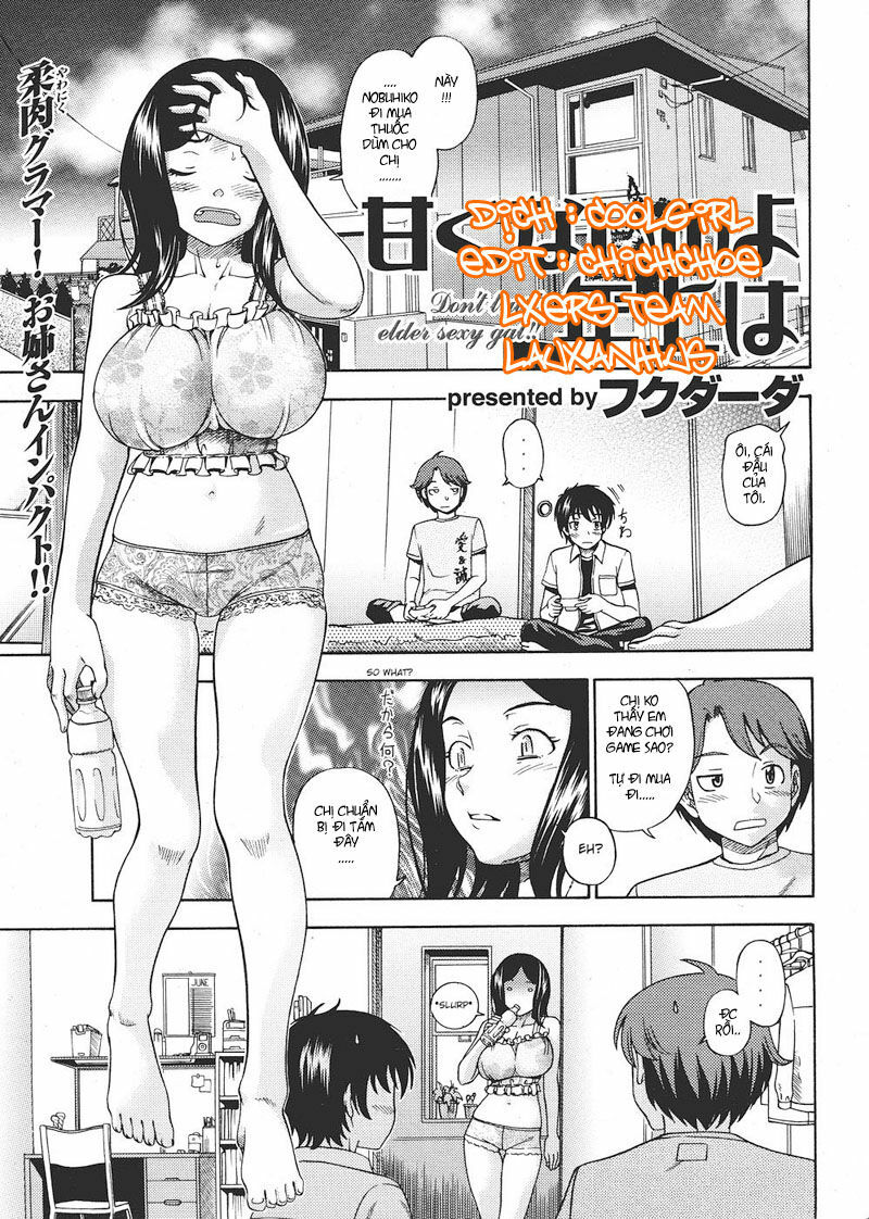 [Fukudahda] Amakunai no yo Toshiue wa | Don't Trust Elder Sexy Gal! (COMIC Kairakuten 2007-07) [Vietnamese Tiếng Việt] [CoolGirl] page 1 full