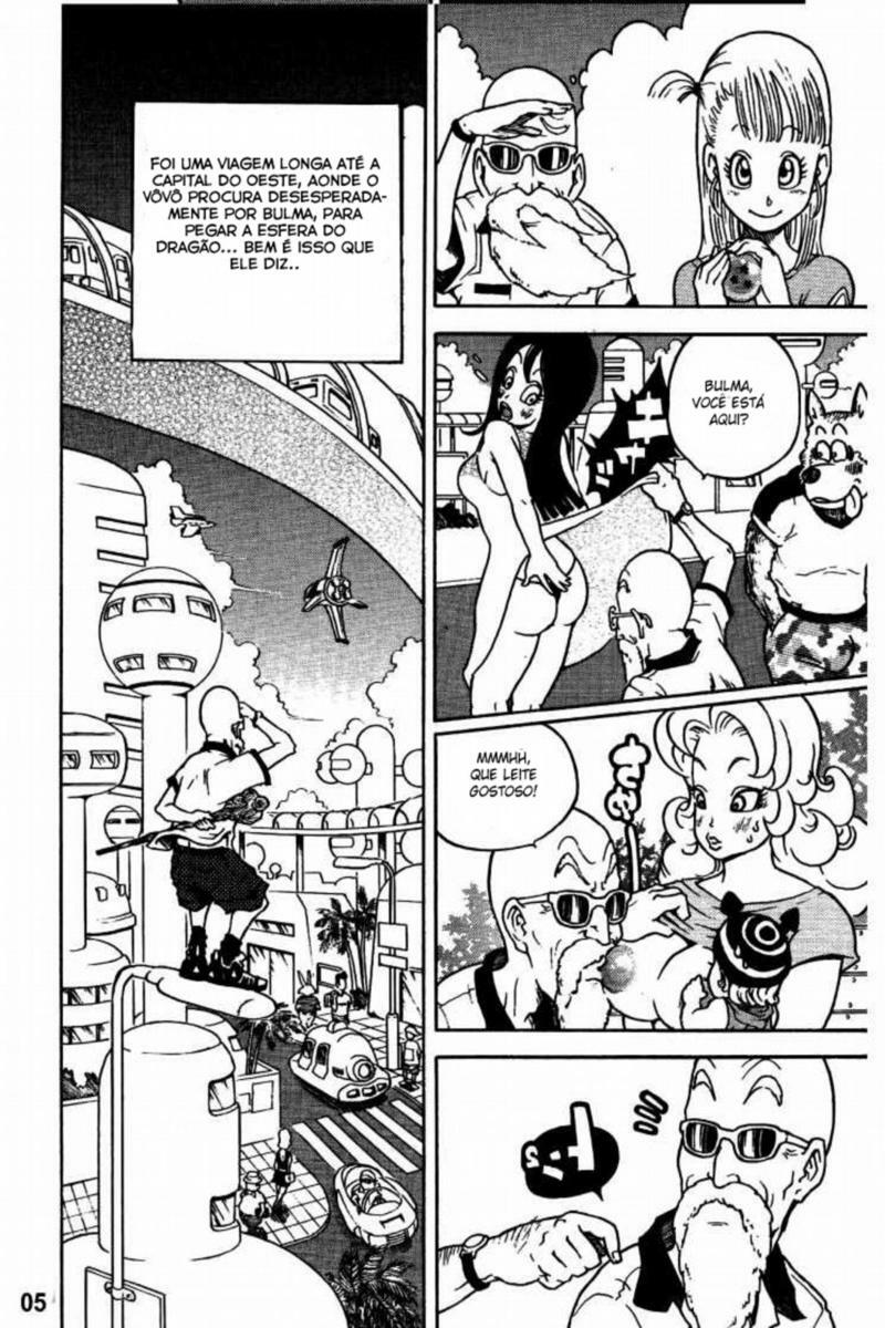 Dangan Ball - Visita (Dragon Ball) [Portuguese-BR] [Rewrite] {Lampard} page 2 full