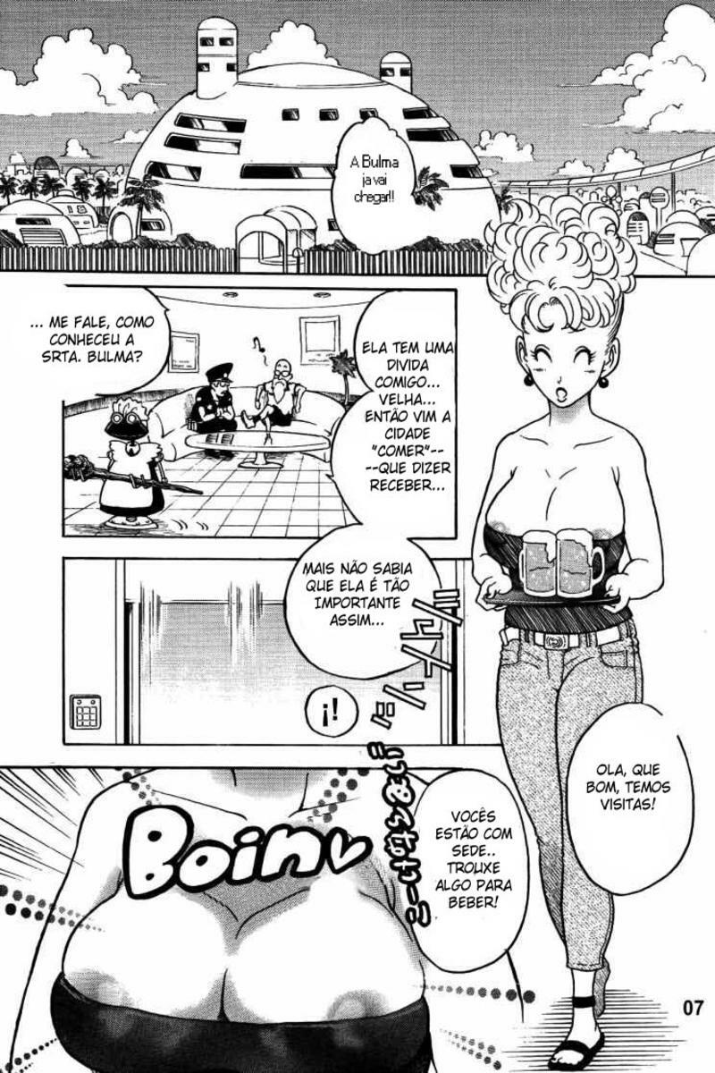 Dangan Ball - Visita (Dragon Ball) [Portuguese-BR] [Rewrite] {Lampard} page 4 full