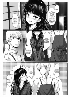 (COMIC1☆6) [LAMINARIA (Shiokonbu)] Nikushokukei Joou (Persona 4) [Spanish] {H-Elite no Fansub} - page 4