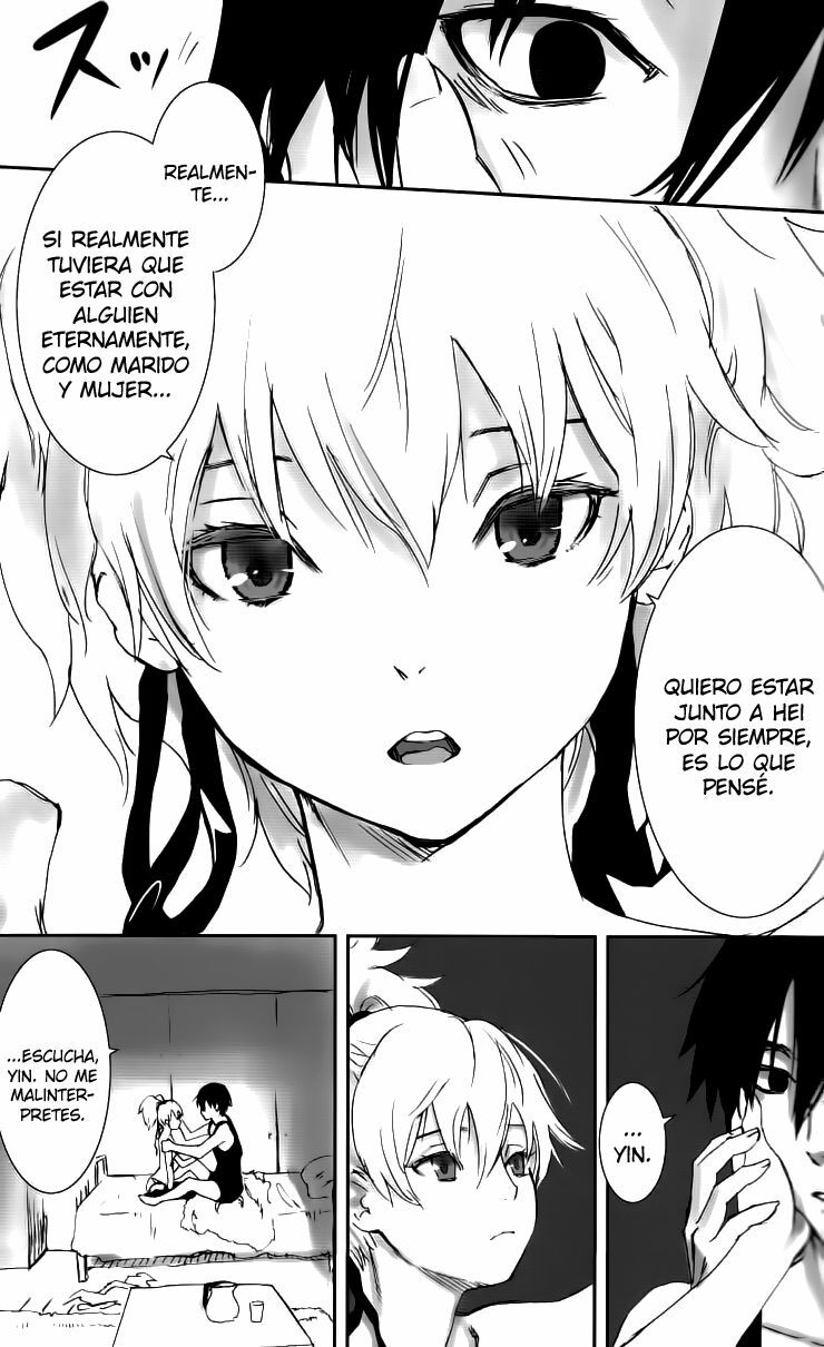 (C77) [Ajisaidenden (Kawakami Rokkaku, Takanashi Rei)] NOCTURNE -FOR TWO LOVERS- (Darker than Black: The Black Contractor) [Spanish] [H-Elite no Fansub] page 14 full