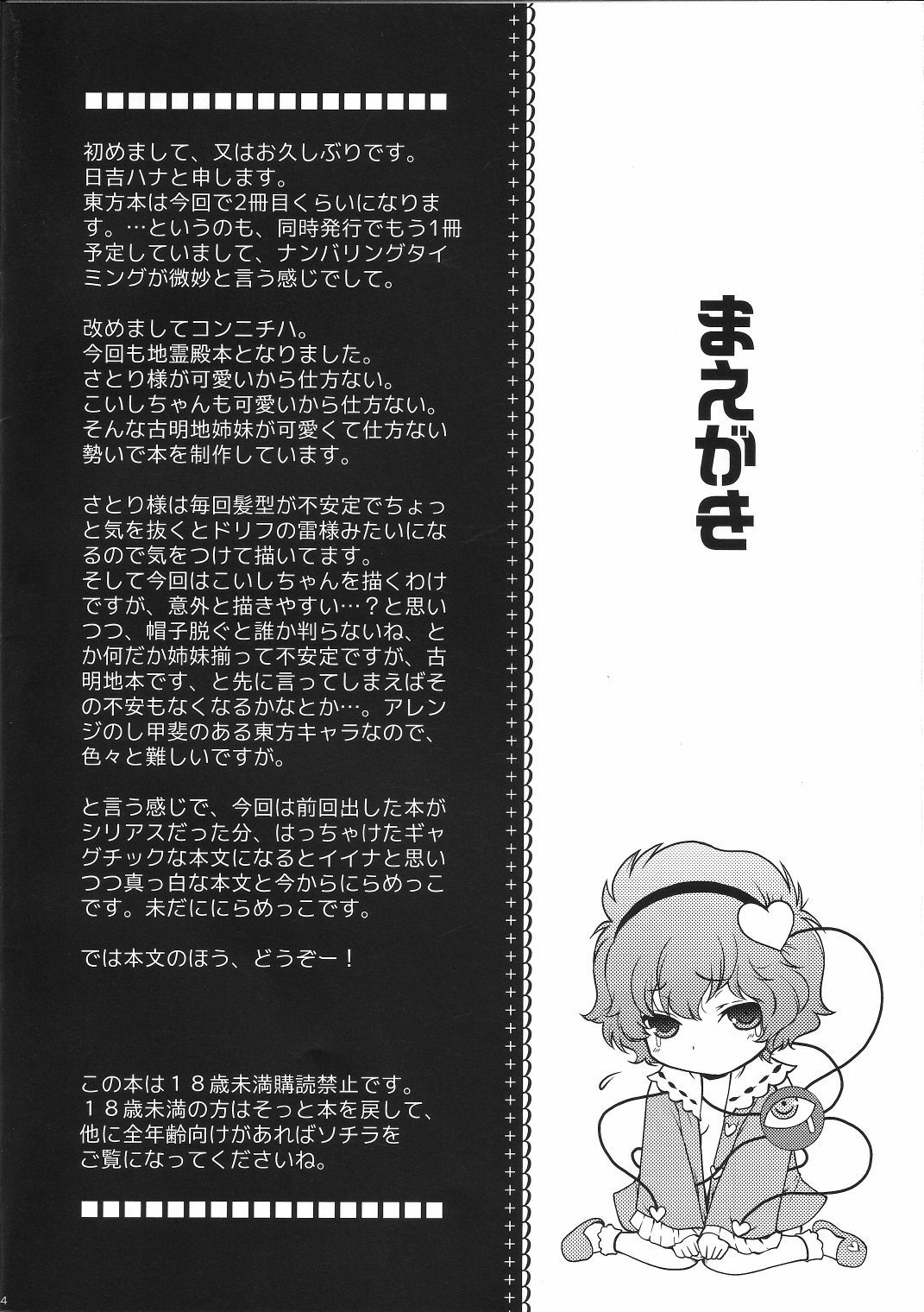 (Reitaisai 8) [HMA (Hiyoshi Hana)] Cheat to Yobanaide! (Touhou Project) page 3 full