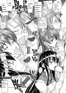 (C79) [Kashiwa-ya (Hiyo Hiyo)] SWAPPING OF THE DEAD 1/3 (Gakuen Mokushiroku Highschool of The Dead) [Spanish] [Kurotao] - page 14