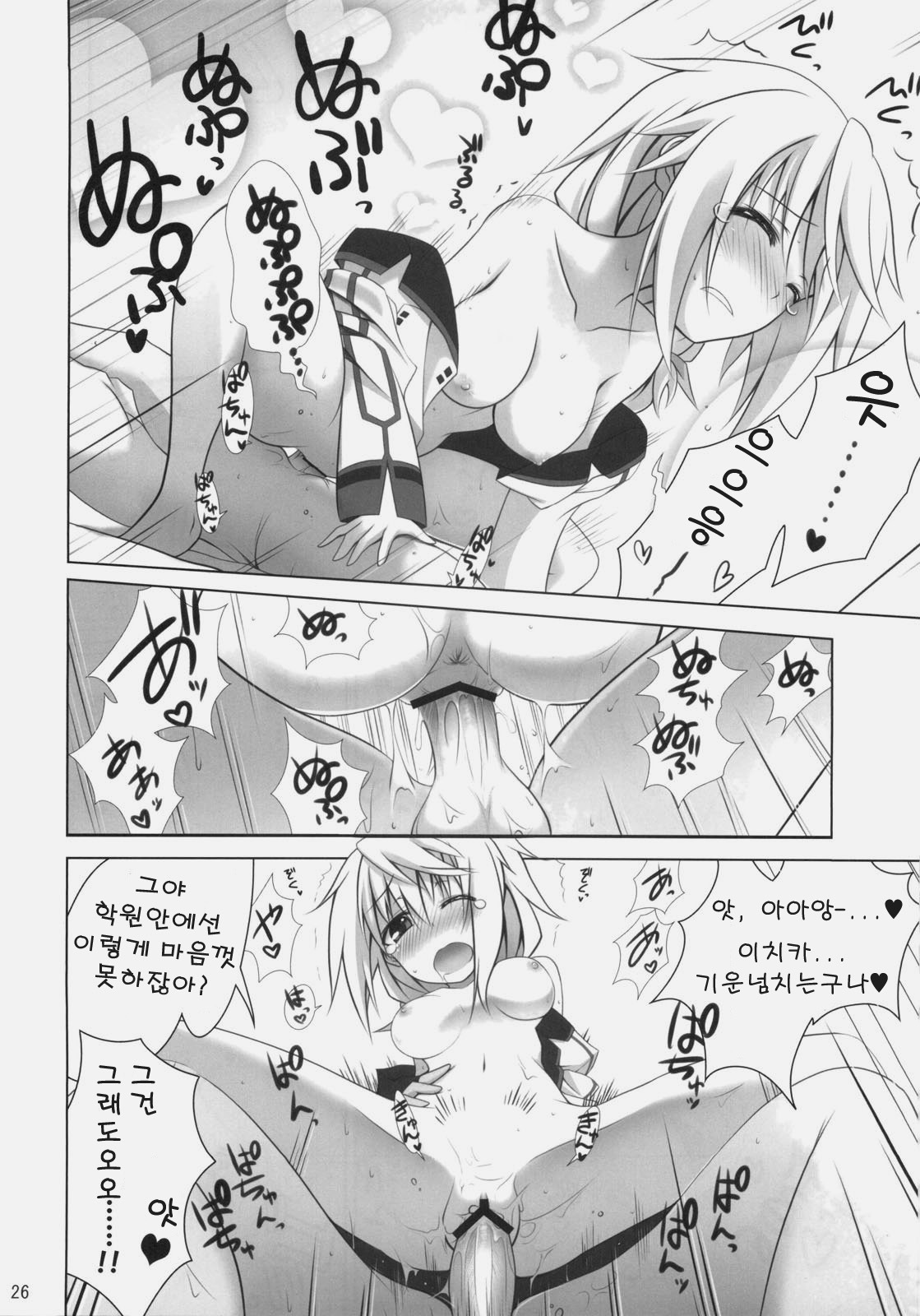 (COMIC1☆5) [47sp, SSB (Takashina@Masato, Maririn)] ichica to (IS ) [Korean] [Team Arcana] page 25 full