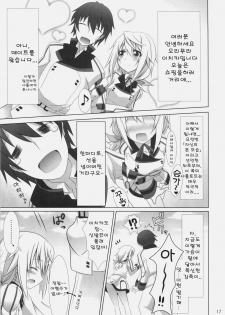 (COMIC1☆5) [47sp, SSB (Takashina@Masato, Maririn)] ichica to (IS ) [Korean] [Team Arcana] - page 16