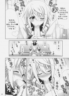 (COMIC1☆5) [47sp, SSB (Takashina@Masato, Maririn)] ichica to (IS ) [Korean] [Team Arcana] - page 21