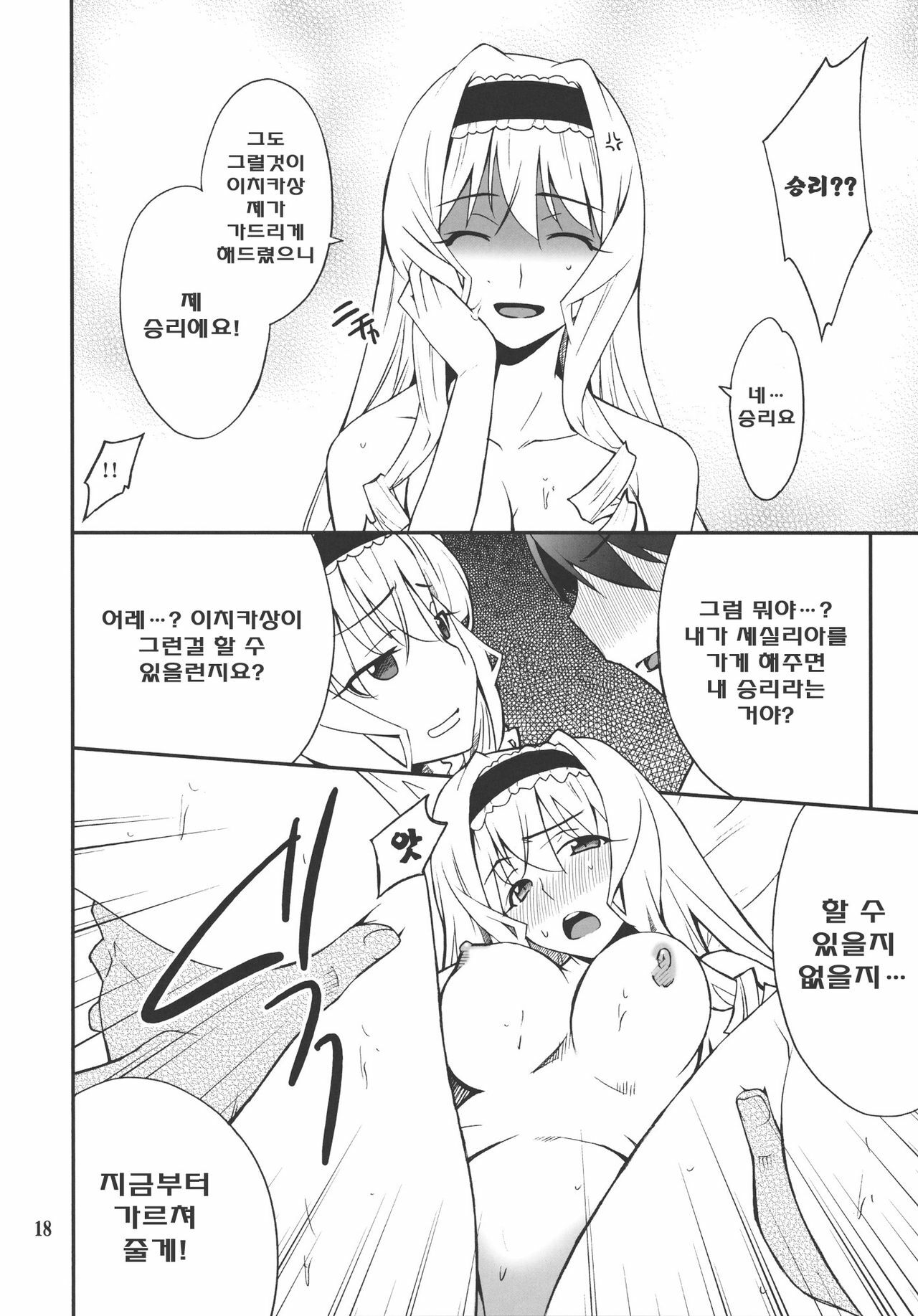 (C80) [P-FOREST (Hozumi Takashi)] Cecilia de Night (IS ) [Korean] [Team Arcana] page 17 full