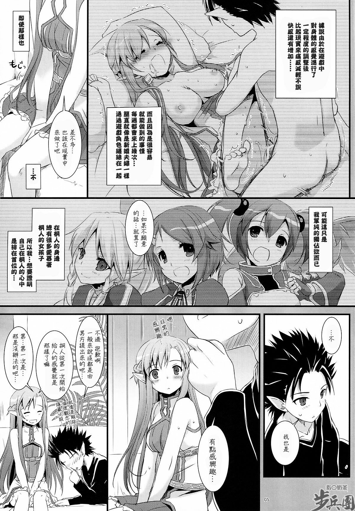 (C82) [Digital Lover (Nakajima Yuka)] D.L.action 70 (Sword Art Online) [Chinese] [指○奶茶步兵團] page 6 full