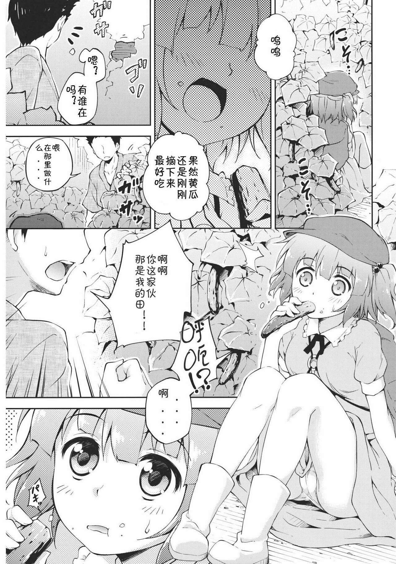 (C82) [Takoyaki-batake] Kyuuri Sommelier (Touhou Project) [Chinese] [公主の假日汉化组] page 6 full