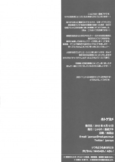 (C82) [Jyaraya (Morishima Petit)] Netoge Yome (Sword Art Online) - page 25